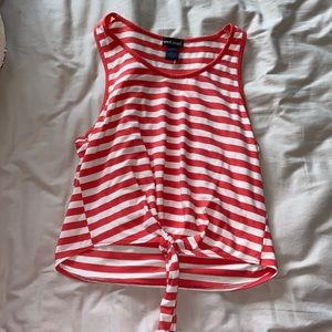 wet seal tie tank top